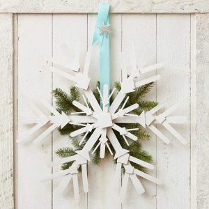 decorare porte per natale